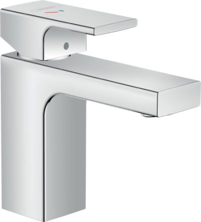 Hansgrohe Vernis Shape egykaros mosdócsaptelep 100, Coolstart, automata lefolyógarnitúrával króm 71594000