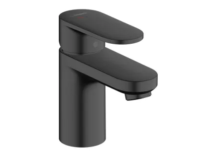 Hansgrohe Vernis Blend hidegindítású mosdó csaptelep 70 Push-Open lefolyógarnitúrával, matt fekete 71598670