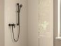 Hansgrohe Vernis Blend egykaros zuhanycsaptelep falsíkon kívüli szereléshez matt fekete 71640670