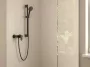 Hansgrohe Vernis Blend egykaros zuhanycsaptelep falsíkon kívüli szereléshez matt fekete 71640670