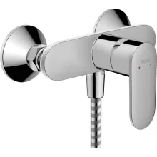   Hansgrohe Vernis Blend egykaros zuhanycsaptelep falsíkon kívüli szereléshez, 2 átfolyási sebességgel króm 71646000