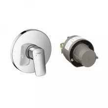   Hansgrohe Logis zuhanycsaptelep színkészlet és alaptest, króm 71666000