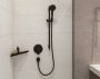 Hansgrohe Vernis Blend egykaros zuhanycsaptelep falsík alatti szereléshez matt fekete 71667670