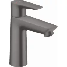   Hansgrohe Talis E 110 szálcsiszolt fekete/króm mosdócsaptelep automata lefolyógarnitúrával 71710340