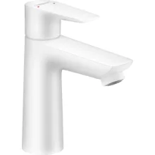   Hansgrohe Talis E 110 matt fehér mosdócsaptelep automata lefolyógarnitúrával 71710700
