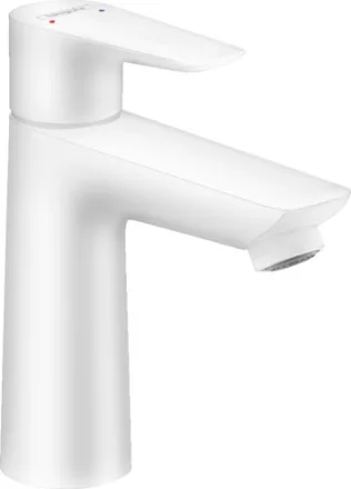 Hansgrohe Talis E 110 matt fehér mosdócsaptelep automata lefolyógarnitúrával 71710700