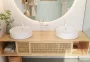 Hansgrohe Talis E 110 matt fehér mosdócsaptelep automata lefolyógarnitúrával 71710700