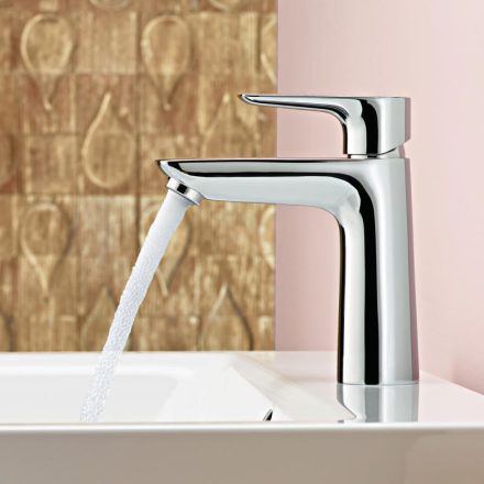 Hansgrohe Talis E 110 mosdócsaptelep push-open lefolyógarnitúrával, króm 71711000