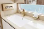 Hansgrohe Talis E 110 szálcsiszolt bronz mosdócsaptelep CoolStart, automata lefolyógarnitúrával 71713140