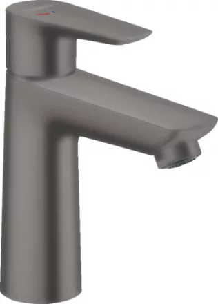 Hansgrohe Talis E 110 CoolStart mosdócsaptelep lefolyógarnitúra nélkül, szálcsiszolt fekete króm 71714340