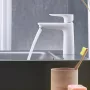 Hansgrohe Talis E 110 CoolStart mosdócsaptelep lefolyógarnitúra nélkül, matt fehér 71714700