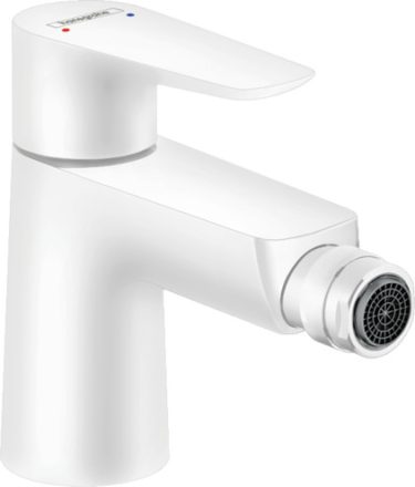 Hansgrohe Talis E matt fehér bidécsaptelep automata lefolyógarnitúrával 71720700