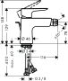 Hansgrohe Talis E matt fehér bidécsaptelep automata lefolyógarnitúrával 71720700