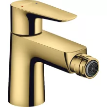   Hansgrohe Talis E polírozott arany hatású bidécsaptelep automata lefolyógarnitúrával 71720990