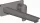 Hansgrohe Talis E szálcsiszolt fekete/króm egykaros mosdócsaptelep falsík alatti szereléshez, 22,5 cm-es kifolyóval 71734340
