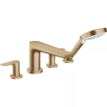   Hansgrohe Talis E 4-lyukú szálcsiszolt bronz kádcsaptelep 71748140