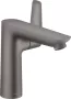 Hansgrohe Talis E 150 szálcsiszolt fekete/króm mosdócsaptelep automata lefolyó-garnitúrával 71754340