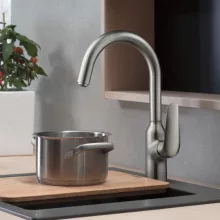   Hansgrohe Focus M42 konyhai csaptelep, rozsdamentes acél hatású 71802800