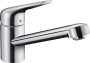 Hansgrohe Focus M42 CoolStart egykaros konyhai csaptelep 120 Eco, króm 71809000