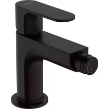   Hansgrohe Rebris S Egykaros bidécsaptelep automata lefolyógarnitúrával, matt fekete 72210670