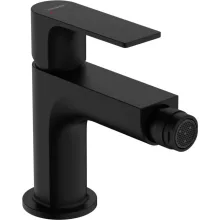   Hansgrohe Rebris E Egykaros bidécsaptelep automata lefolyógarnitúrával, matt fekete 72211670