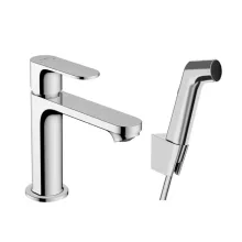 Hansgrohe Rebris S mosdócsaptelep bidé kézizuhannyal és zuhanytömlővel króm kivitelben