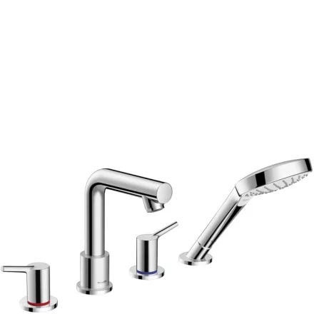 Hansgrohe Talis S 4-lyukú kádcsaptelep biztonsági kombinációval 72419000