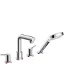 Hansgrohe Talis S 4-lyukú kádcsaptelep biztonsági kombinációval 72419000