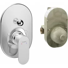  Hansgrohe Rebris S Egykaros kádcsaptelep szett falsík alatti telepítéshez 72448000
