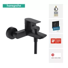   Hansgrohe Rebris E egykaros falsíkon kívüli kádcsaptelep, matt fekete 72450670