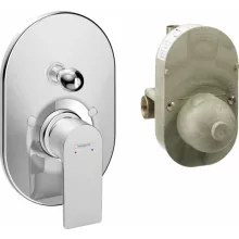   Hansgrohe Rebris E Egykaros kádcsaptelep szett, falsík alatti telepítéshez 72458000