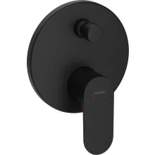   Hansgrohe Rebris S Egykaros falsík alatti kádcsaptelep iBoxhoz, matt fekete 72466670