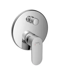   Hansgrohe Rebris S falsík alatti kádcsaptelep iBox-hoz beépített biztonsági kombinációval, króm 72467000