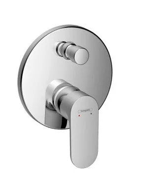Hansgrohe Rebris S falsík alatti kádcsaptelep iBox-hoz beépített biztonsági kombinációval, króm 72467000