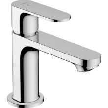   Hansgrohe Rebris S Egykaros CoolStart mosdócsaptelep 80, automata lefolyógarnitúrával 72513000