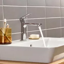   Hansgrohe Rebris Hidegindítású mosdócsaptelep 110, fém automata lefolyógarnitúrával 72551000