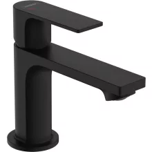  Hansgrohe Rebris E hidegindítású mosdócsaptelep 80, fém automata lefolyógarnitúrával, matt fekete 72585670