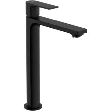   Hansgrohe Rebris E Hidegindítású mosdócsaptelep 240, EcoSmart+ funkcióval és automata lefolyógarnitúrával, matt fekete 72591670
