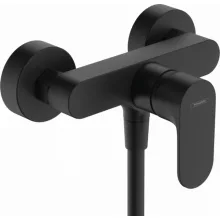   Hansgrohe Rebris S Egykaros zuhanycsaptelep 2 átfolyási mennyiséggel, matt fekete 72643670