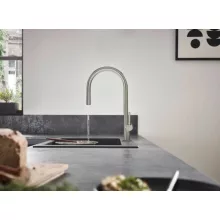   Hansgrohe Talis M54 rozsdamentes acél hatású konyhai csaptelep 210, kihúzható zuhanyfejjel 72800800