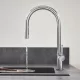 Hansgrohe Talis M54 króm konyhai csaptelep 210, kihúzható zuhanyfejjel 72801000