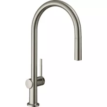   Hansgrohe Talis M54 rozsdamentes acél hatású konyhai csaptelep 210, 72802800