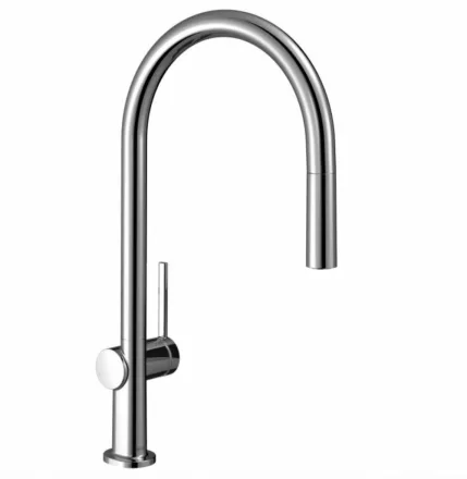 Hansgrohe Talis M54 króm konyhai csaptelep 210,kihúzható zuhanyfejjel 72803000