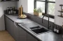 Hansgrohe Talis M54 matt fekete konyhai csaptelep 210, kihúzható zuhanyfejjel 72803670