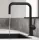 Hansgrohe Talis M54 matt fekete konyhai csaptelep 220, 72806670