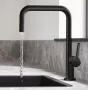 Hansgrohe Talis M54 matt fekete konyhai csaptelep 220, 72806670