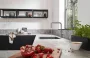 Hansgrohe Talis M54 rozsdamentes acél hatású konyhai csaptelep 220, 72806800