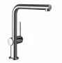 Hansgrohe Talis M54 króm konyhai csaptelep 270, kihúzható zuhanyfejjel, sBox-os kivitel 72809000