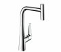 Hansgrohe Talis Select M51 mosogató csaptelep kihúzható kifolyóval, króm 72821000