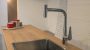Hansgrohe Talis Select M51 mosogató csaptelep kihúzható kifolyóval, króm 72821000